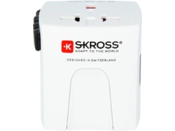 Adaptador de Viaje SKROSS Mundo MUV MICRO (625 W - Blanco)
