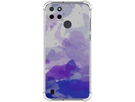 Carcasa Realme C21Y / C25Y TUMUNDOSMARTPHONE Acuarela 09 Multicolor