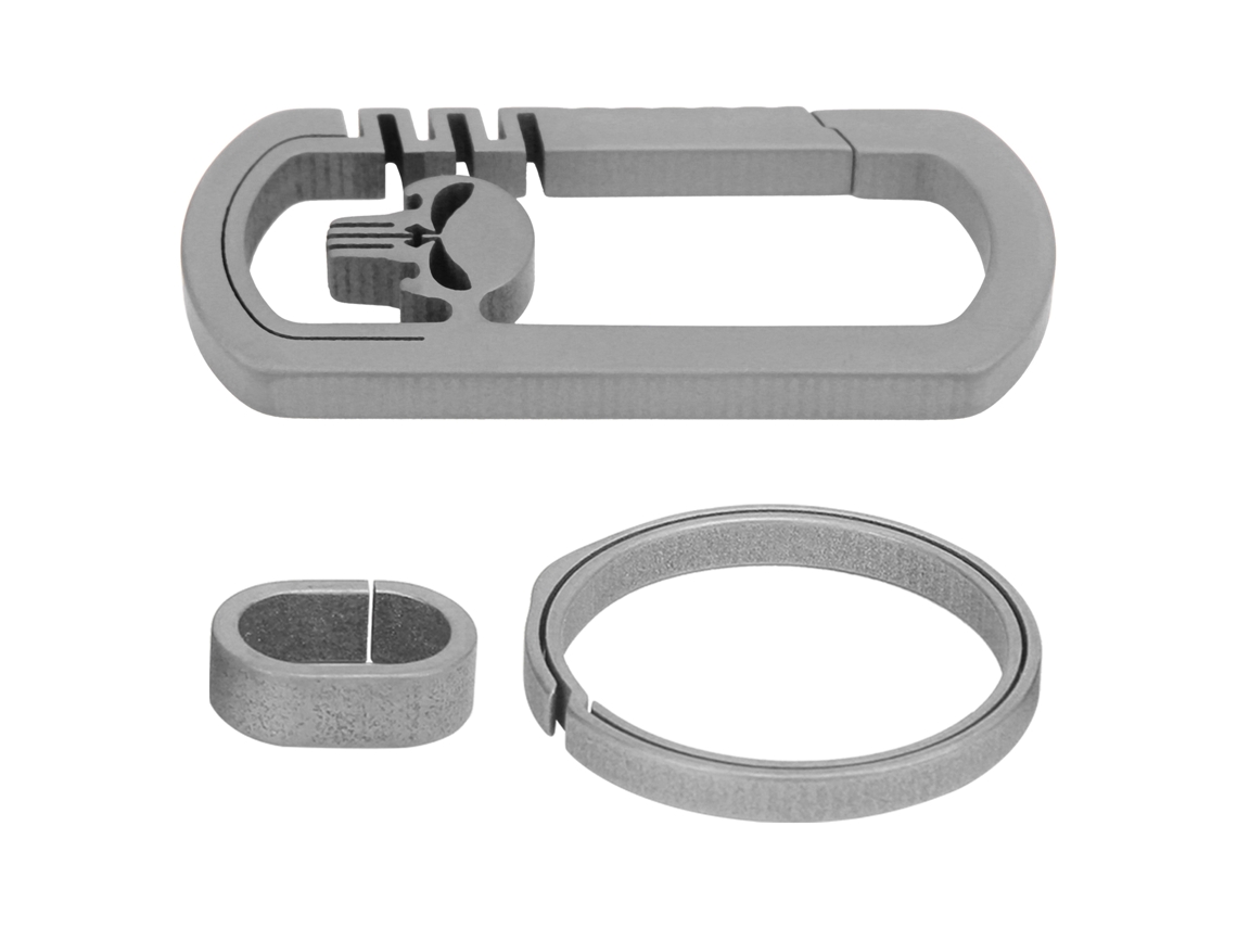 Llavero de titanio para hombre (sin marca)