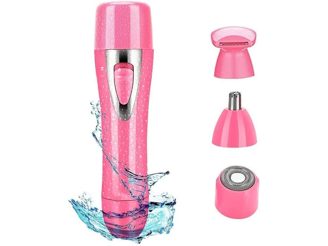 Depiladora 4 En 1 Para Mujer, Carga Usb, Resistente Al Agua, Depilación Facial Indolora Y Suave.