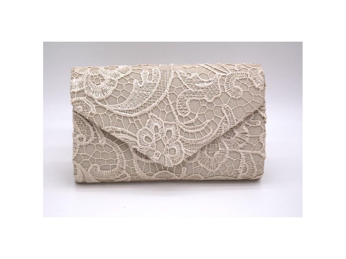 Elegante Bolso De Mano De Encaje Floral Para Mujer, Ideal Para Fiestas, Bodas, Graduaciones Y Eventos Nocturnos (uce).