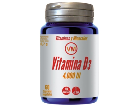 Vitamina-D3 4000Ui 60Caps YNSADIET