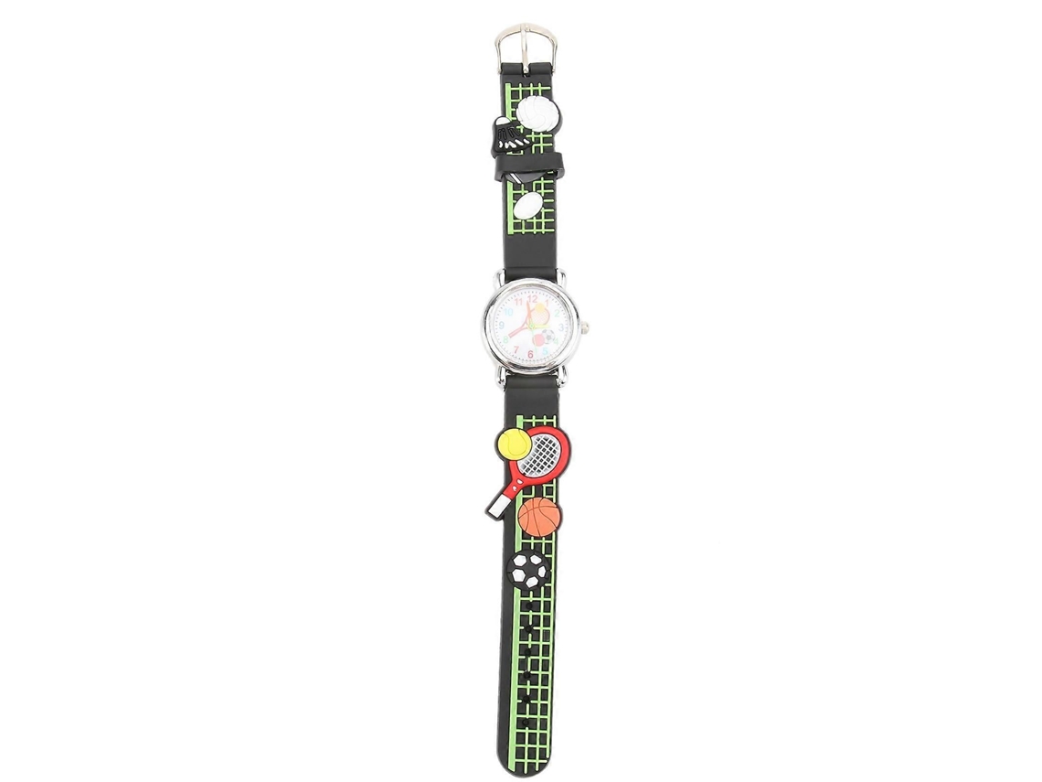 Reloj negro con diseño del personaje GOKOCO.