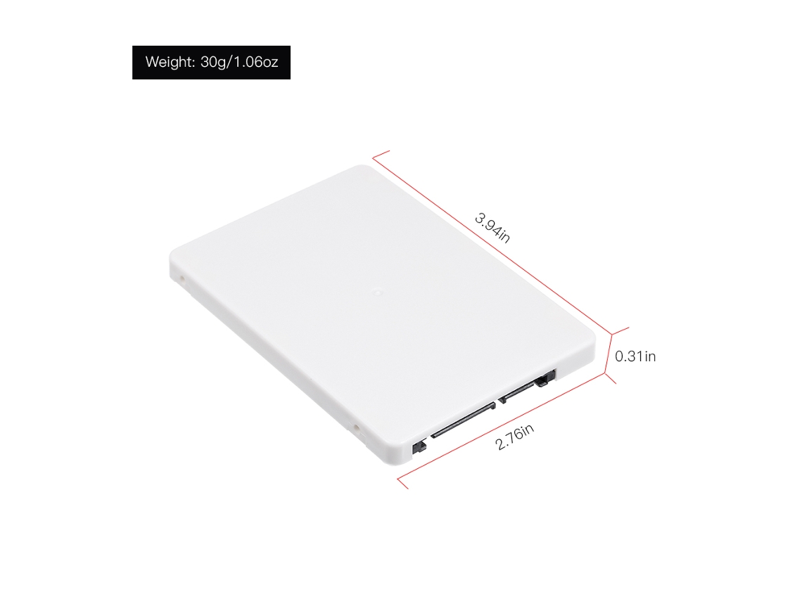 Tarjeta De Expansión Adaptador De Caja Msata A Sata, Placa Convertidora De Disco Duro Ssd