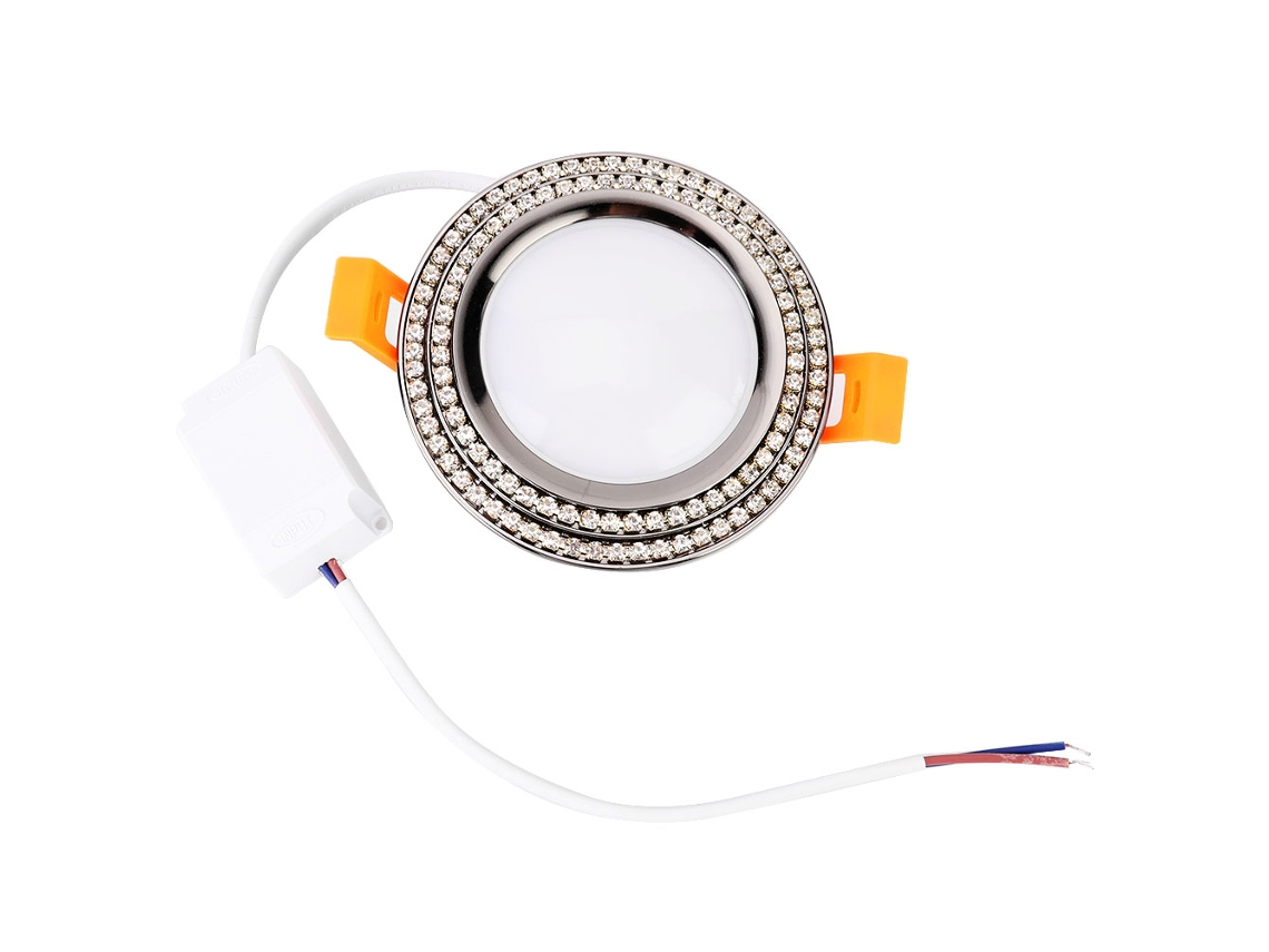 Yncm2026-foco Led Empotrable Inteligente Wifi 7w Regulable Cambio De Color Control Por Voz Teléfono Ac85-265v