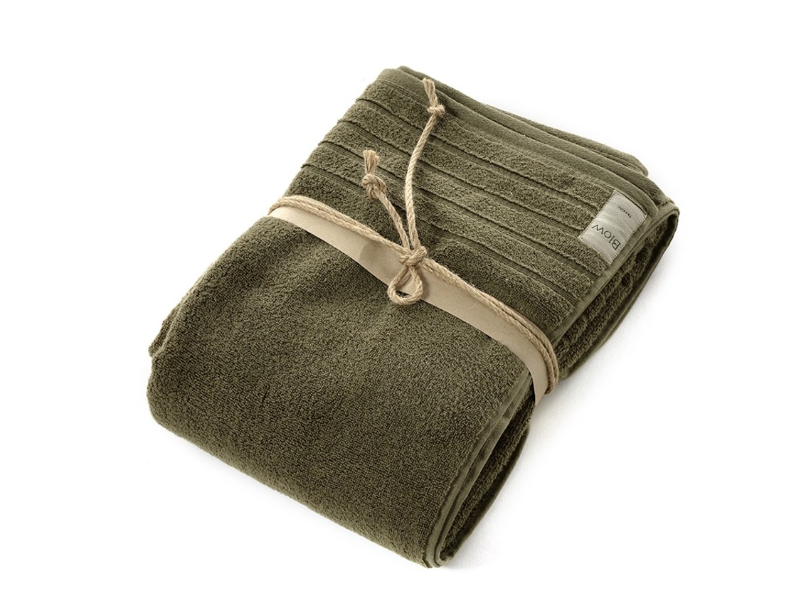 Telo Doccia Fazzini In Spugna 550 Gr//mq Di Puro Cotone Verde Cactus