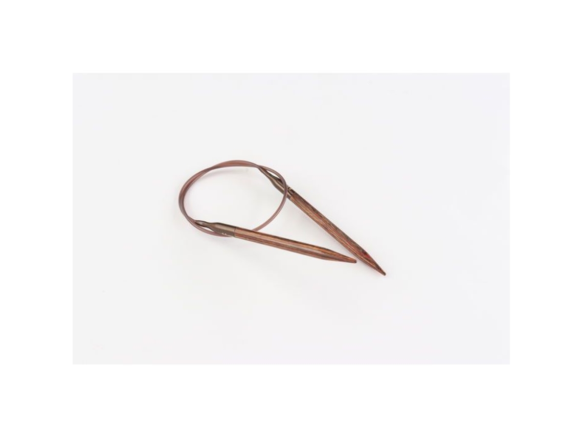 Agujas circulares fijas Knit Pro Ebony 80 cm 3,25 mm