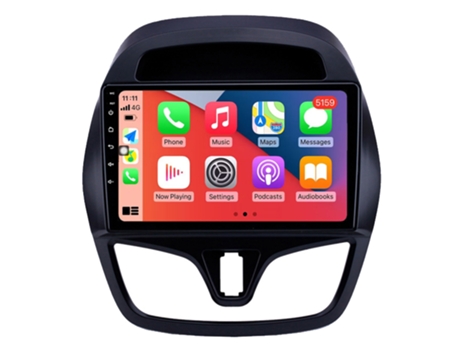 CarPlay Android Auto ROVERONE Radio de coche para Chevrolet Spark Beat 2015 - 2018 Radio de coche Navegador GPS Estéreo Bluetooth DSP Reproductor d...