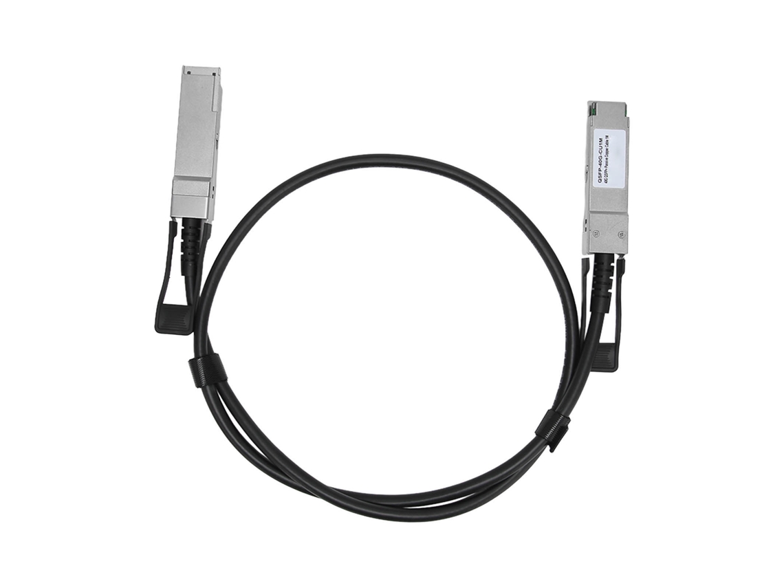 Cable Dac Qsfp+ A Qsfp+ De Alta Velocidad De 40g Y 1m Compatible Con H3c Juniper Hp Zte Dell Entel Extreme