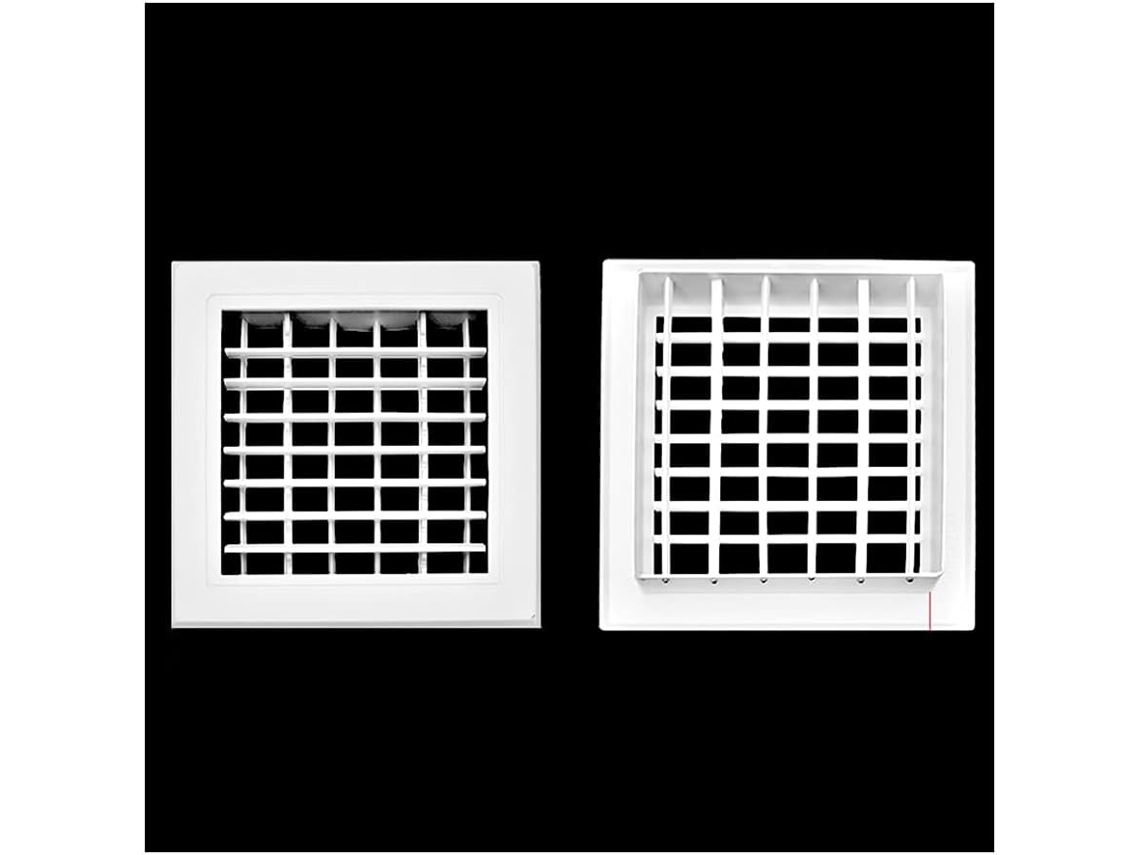 Rejilla De Ventilación, Rejilla Plástico Abs Para Encimera Cocina - Ventilación Puerta, Cubierta Rectangula...
