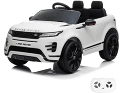 Vehículo Eléctrico Para Niños - Range Rover Evoque 12v - 2 A 6 Años - Blanco