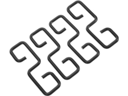 Adaptadores Para Canaletas Con Cadena De Lluvia Inoomp, 4 Piezas Con Ganchos De Montaje Para Accesorios De Canaletas,