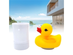 Dispensador Automático Flotante De Cloro Con Forma De Pato Para Piscinas Y Spas.