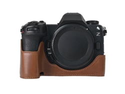 Funda protectora de piel sintética con gran abertura compatible con Nikon Z6 III Facpoet