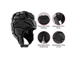 2026rebe-casco De Portero Suave Para Fútbol Rugby Fútbol Sala Para Niños Jóvenes Adultos Gorra De Deporte Cascos De Deporte
