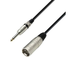 Cable para Micrófono ADAM HALL K3Mmp0100 Xlr/Jack (1m)