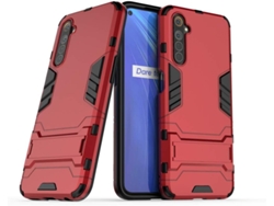 Protector de Pantalla Armadura Híbrida Camada para Oppo Realme 6 HONGWE. Vidrio Templado Azul