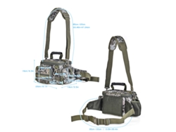 Mochila De Pesca Impermeable, Riñonera Cruzada, Organizador De Aparejos De Pesca