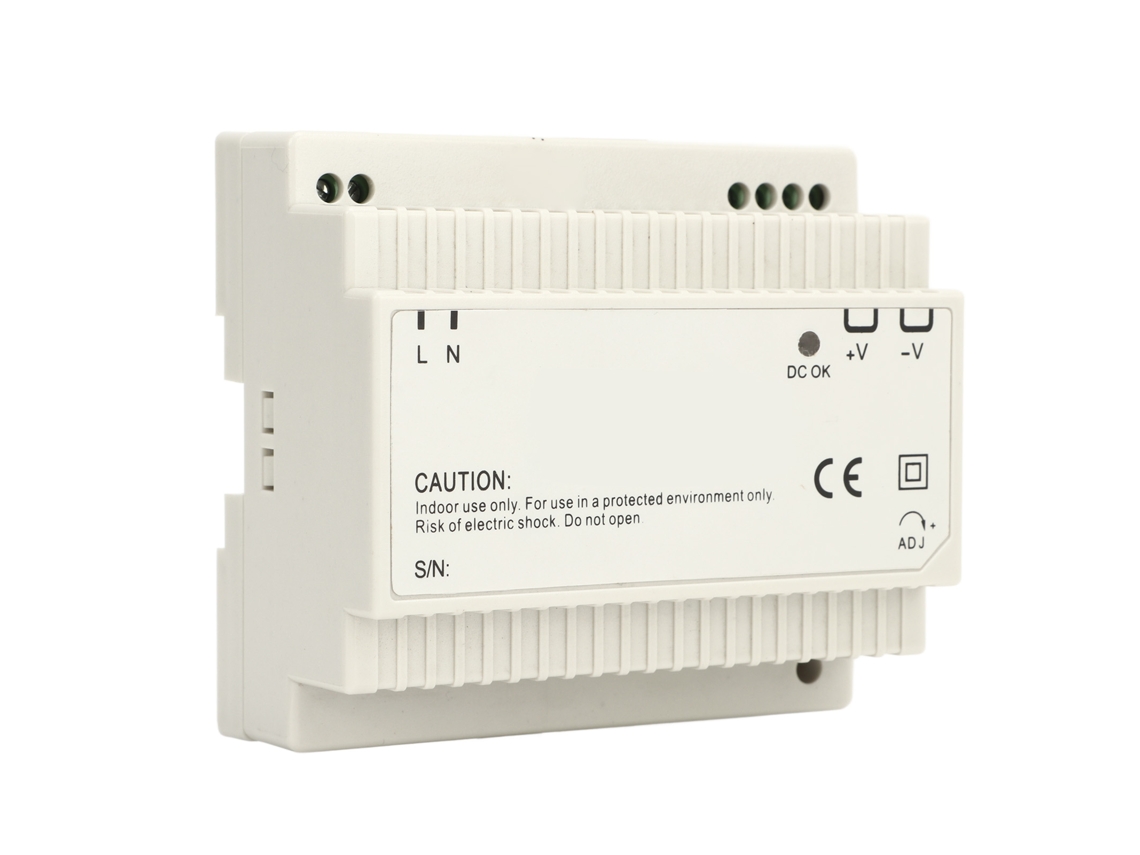 Fuente de alimentación industrial reductora de carril DIN de 100 W CA a CC 12 V 100-240 V CA