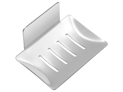 Jabonera Autoadhesiva De Pared - Acero Inoxidable 304 - No Requiere Perforación - Baño/cocina (plata)