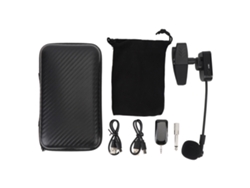 Sistema De Micrófono Inalámbrico Para Saxofón, Con Clip, Alcance De 40 M, Captación De Sonido De Alta Sensibilidad, Conectar Y Usar.