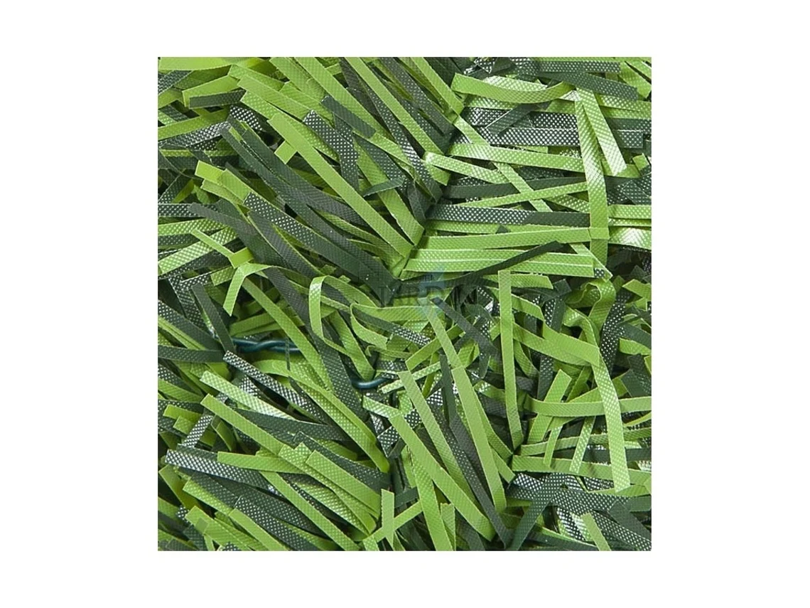 Seto Artificial Bicolor Hoja Fina 110 Varillas 1,5 x 3 Metros, ocultación 95%