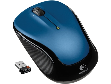 Logitech M325 Inalámbrico Mouse Office Home Power Saving Scrolling Function Designed For Web Pages - Azul