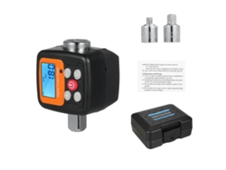 Medidor Digital De Torque Engc-200 Con Adaptadores 1/2'' A 1/4'' 3/8'' Precisión Alta Pantalla Retroiluminada