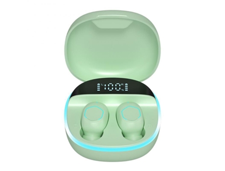 Auriculares Bluetooth True Wireless M13 5.3 Estéreo Binaural Música Mini Verde