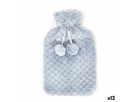 Bolsa de Agua Caliente Azul Plástico 1,8 L (12 Unidades)
