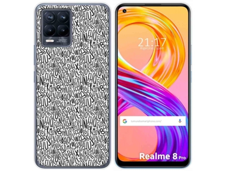 Carcasa Realme 8 4G / 8 Pro TUMUNDOSMARTPHONE Dibujos Multicolor