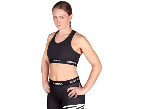Sujetador ZEBRA Performance (Negro - M)
