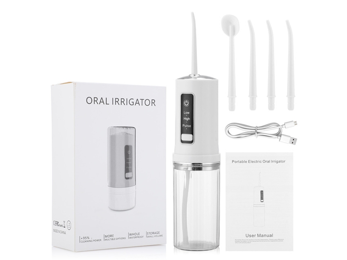 Irrigador de higiene bucal por chorro de agua portátil DIGITALLAB