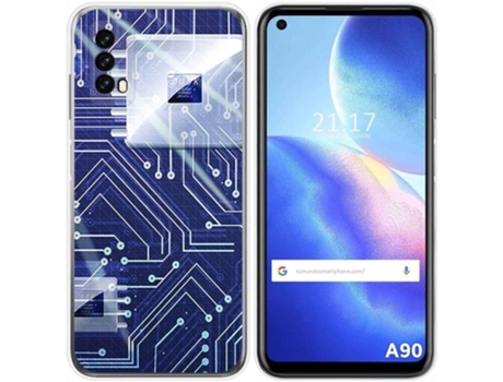 Carcasa Blackview A90 TUMUNDOSMARTPHONE Circuito Multicolor