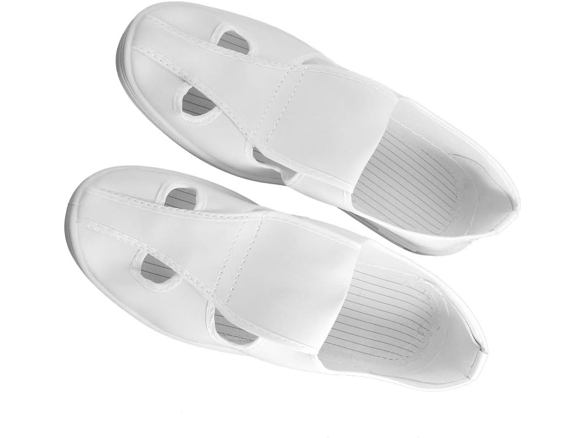 Zapatos blancos de PVC para hombre con suela antideslizante CHABERLU