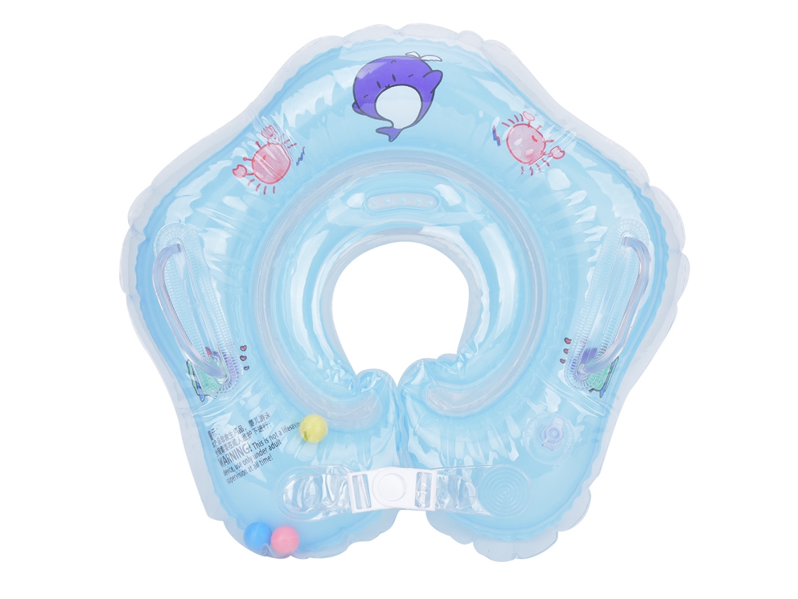 Anillo de seguridad inflable de PVC para flotador de natación para bebés y niños pequeños.