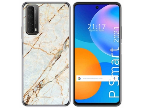 Carcasa Huawei P Smart 2021 TUMUNDOSMARTPHONE Dibujos Multicolor
