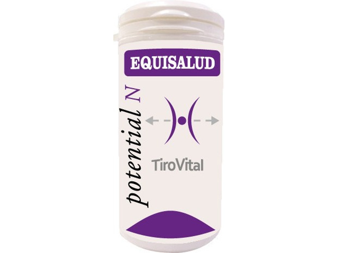 Complemento Alimentar EQUISALUD Tirovitalulas (60 Cápsulas)