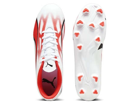 Botas de fútbol Unisex para Fútbol PUMA Ultra Play Fg Blanco (43)