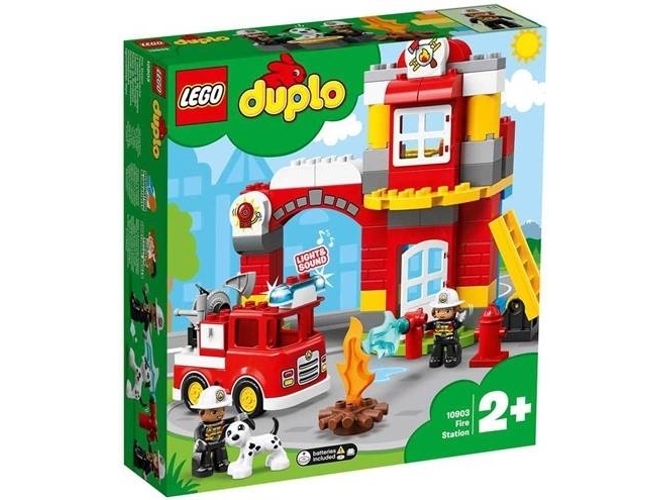 LEGO Duplo: Cuerpo de bomberos - 10903 (Edad Mínima: 2 - 76 Piezas)