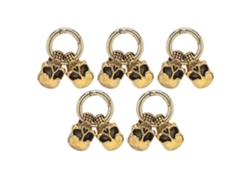 5 Hebillas De Punta De Cuerda Con Cabeza De Calavera De Aleación, Pequeñas Y Compactas Para Pulseras Y Joyería Diy.