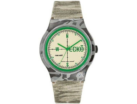 Reloj MARC ECKO Hombre (Nylon - Verde)