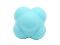 Bola de Treinamento de Agilidade Hexagonal de Silicone Jinwei com Trajetória de Salto Irregular para Coordenação Motora - Azul