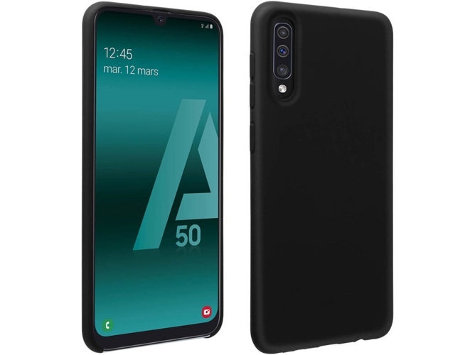 Carcasa Samsung Galaxy A50 AVIZAR Silicona Negro