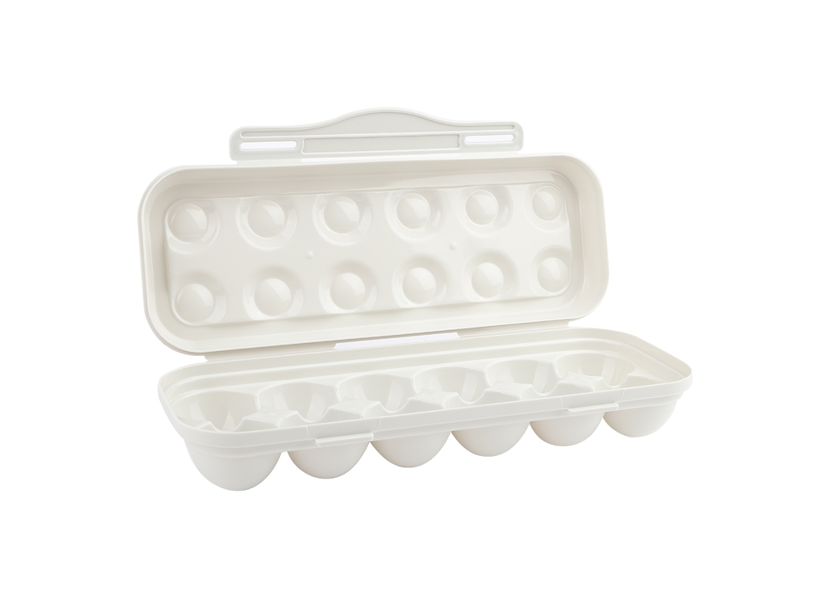 Caja organizadora de huevos con tapa para cocina NEVEANCE
