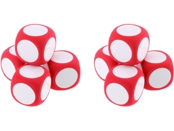 Dados Borrables, 8 Dados Gigantes De Espuma, Accesorios De Juego Para Escribir, Bloques
