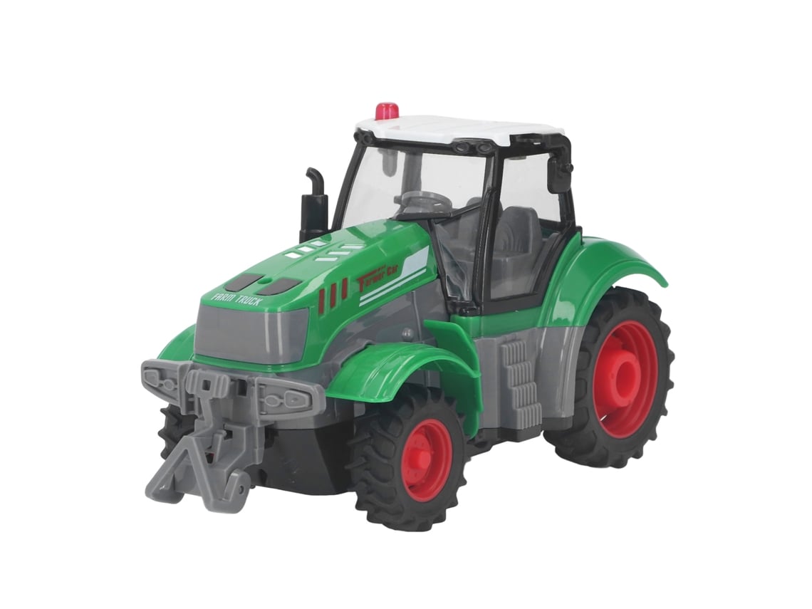 Tractor Agrícola Con Transmisión Por Inercia, Juguete De Construcción Para Niños.