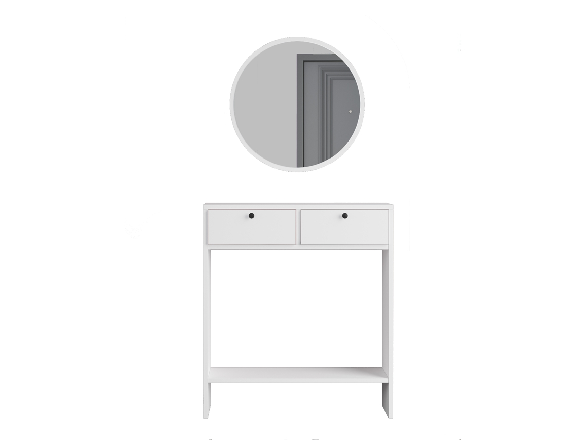 Cómoda Larris Con Espejo, 2 Cajones VENPRODIN