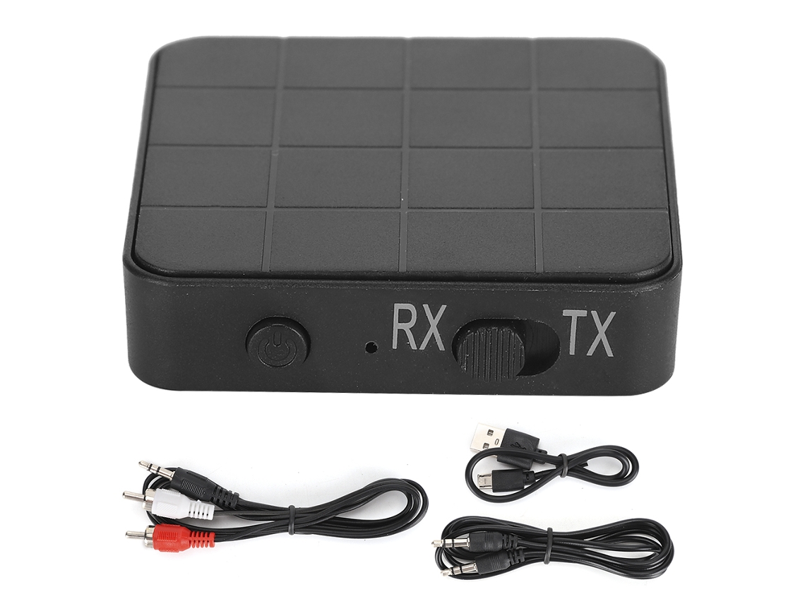 B2 Adaptador Bluetooth 5.0 2 Em 1 Transmissor Receptor Áudio Sem Fio Portátil 3.5mm
