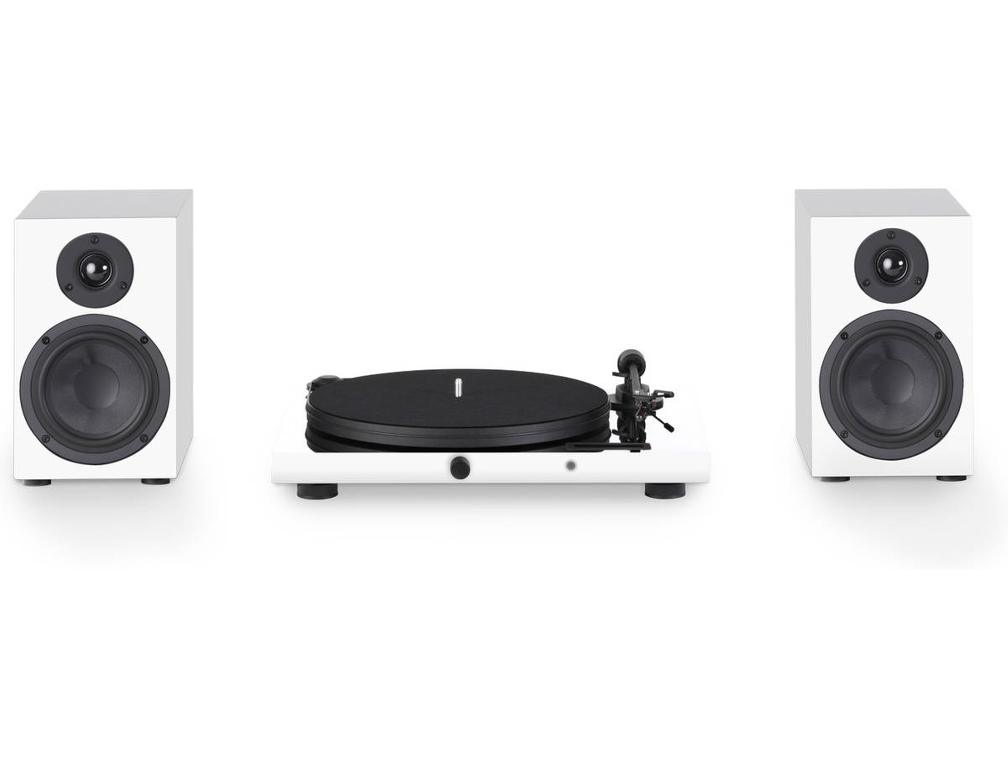 Conjunto tocadiscos PRO-JECT Jukebox E Blanco + Box 5